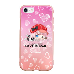Чехол для iPhone 7/8 матовый Цубамэ Коясу Kaguya-sama:  Love is War