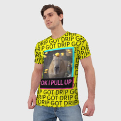 Мужская футболка 3D I got a drip - фото 2