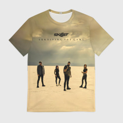 Мужская футболка 3D Surviving The Game - Skillet