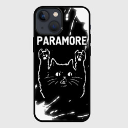 Чехол для iPhone 13 mini Группа Paramore и Рок Кот