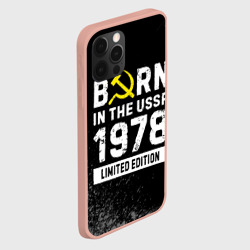 Чехол для iPhone 12 Pro Max Born In The USSR 1978 year Limited Edition - фото 2