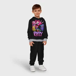 Детский костюм с толстовкой 3D Poppy Playtime chapter 2 персонажи игры - фото 2