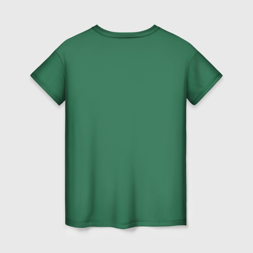 Женская футболка 3D с принтом Носки и сорочка, вид сзади #1