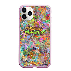 Чехол для iPhone 11 Pro Max матовый My singing monsters персонажи