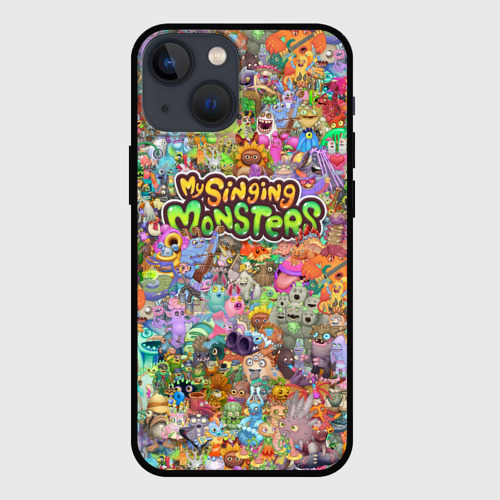 Чехол для iPhone 13 mini My singing monsters персонажи