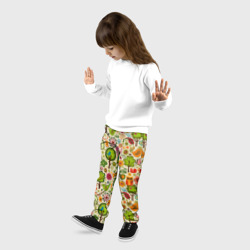 Детские брюки 3D Colored forest animals - фото 2