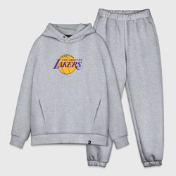 Мужской костюм oversize хлопок Лос-Анджелес Лейкерс NBA