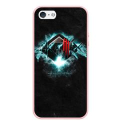 Чехол для iPhone 5/5S матовый More Monsters and Sprites - Skrillex