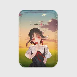 Картхолдер Magsafe магнитный Госпожа Кагуя Love is war Милая Синомия