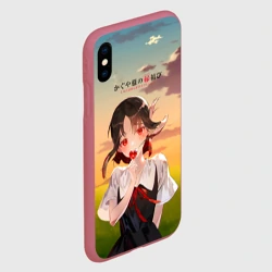 Чехол для iPhone XS Max матовый Госпожа Кагуя Love is war Милая Синомия - фото 2