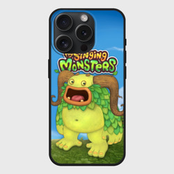 Чехол силиконовый для Apple iPhone 15 Pro матовый My singing monsters Избалолист Entbrat