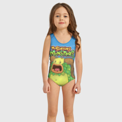 Детский купальник 3D My singing monsters Избалолист Entbrat