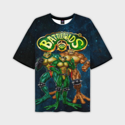 Мужская футболка oversize 3D Rare - Battletoads