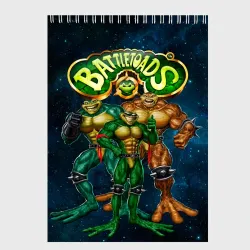 Скетчбук Rare - Battletoads