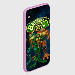 Чехол для iPhone XS Max матовый Rare - Battletoads - фото 2