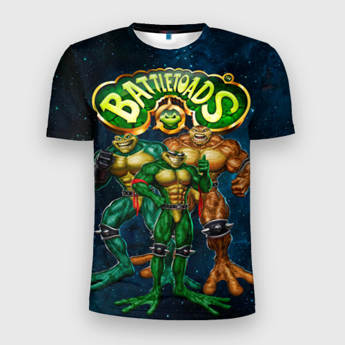 Мужская футболка 3D Slim Rare - Battletoads, цвет 3D печать