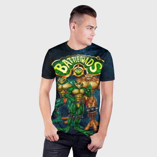 Мужская футболка 3D Slim Rare - Battletoads, цвет 3D печать - фото 3