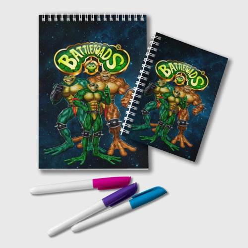 Блокнот Rare - Battletoads