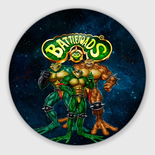 Круглый коврик для мышки Rare - Battletoads