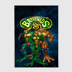 Rare - Battletoads – Постер с принтом купить