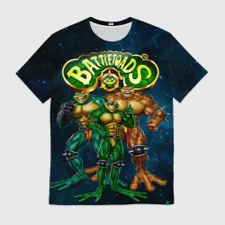 Мужская футболка 3D Rare - Battletoads