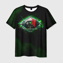 Мужская футболка 3D Scary Monsters and Nice Sprites - Skrillex