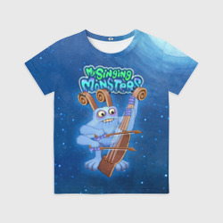 Детская футболка 3D My singing monsters Смычорог Bowgart