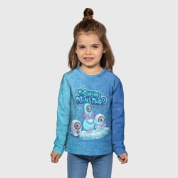 Детский лонгслив 3D My singing monsters Дидж Deedge - фото 2
