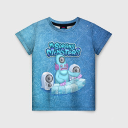 Детская футболка 3D My singing monsters Дидж Deedge