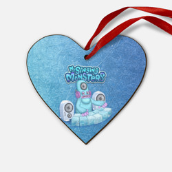 Деревянная игрушка Сердце My singing monsters Дидж Deedge