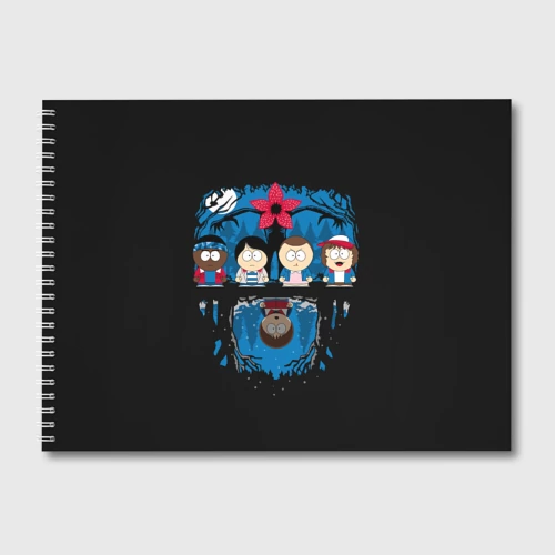 Альбом для рисования Stranger Things South Park