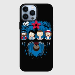 Чехол для iPhone 13 Pro Max Stranger Things South Park