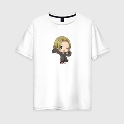 Женская футболка хлопок Oversize Юки Йошикава