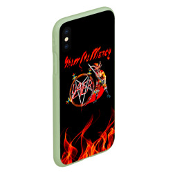 Чехол для iPhone XS Max матовый Show No Mercy - Slayer - фото 2