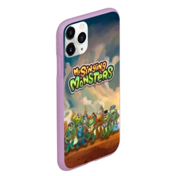 Чехол для iPhone 11 Pro Max матовый My singing monsters Сахасемья - фото 2