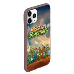 Чехол для iPhone 11 Pro Max матовый My singing monsters Сахасемья - фото 2