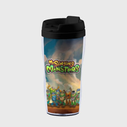 Термокружка-непроливайка My singing monsters Сахасемья