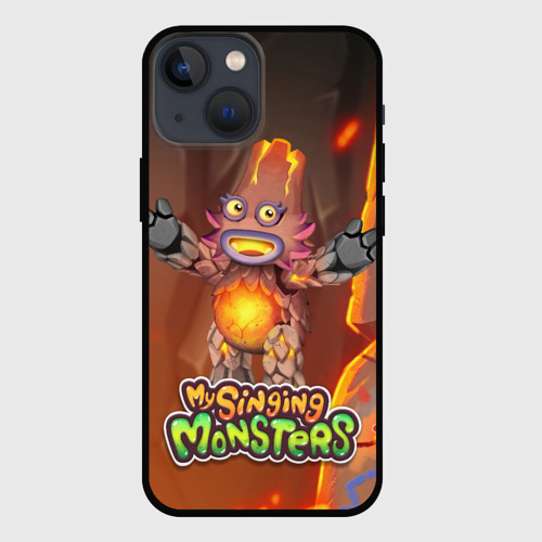 Чехол для iPhone 13 mini My singing monsters Лаватёка