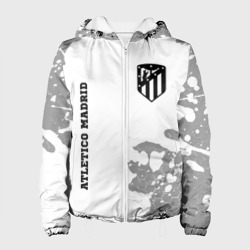 Женская куртка 3D Atletico Madrid Sport на темном фоне