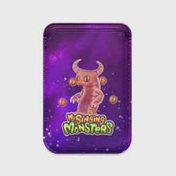Картхолдер Magsafe магнитный My singing monsters эпический Вужас