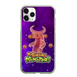 Чехол для iPhone 11 Pro Max матовый My singing monsters эпический Вужас