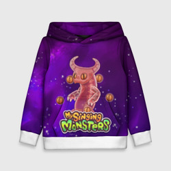 Детская толстовка 3D My singing monsters эпический Вужас