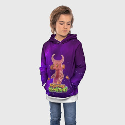 Детская толстовка 3D My singing monsters эпический Вужас - фото 2