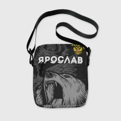 Сумка через плечо 3D Ярослав Россия Медведь