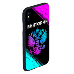 Чехол для iPhone XS Max матовый Виктория Россия - фото 2