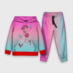 Детский костюм с толстовкой 3D Мама Длинные ноги: Poppy Playtime