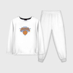Детская пижама с лонгсливом хлопок Нью-Йорк Никс NBA