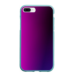 Чехол для iPhone 7Plus/8 Plus матовый Violet gradient