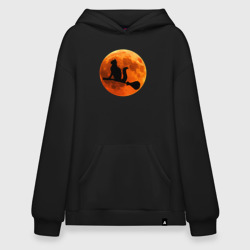 Худи SuperOversize хлопок Halloween cat