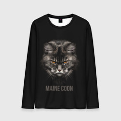 Мужской лонгслив 3D Maine coon - кот